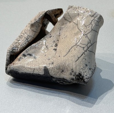 Sculptuur in Raku