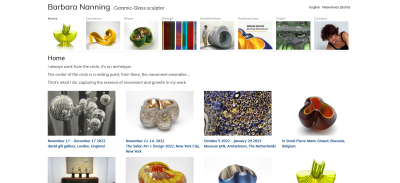barbarananning.nl homepage