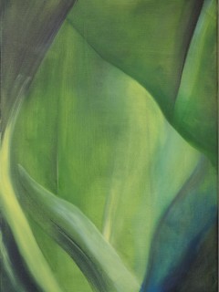 Green I, Olieverf op doek