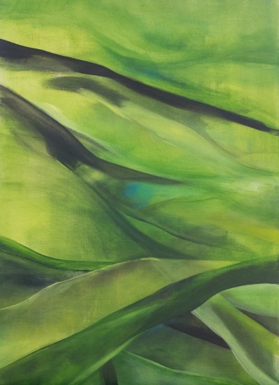 Green III, Olieverf op doek