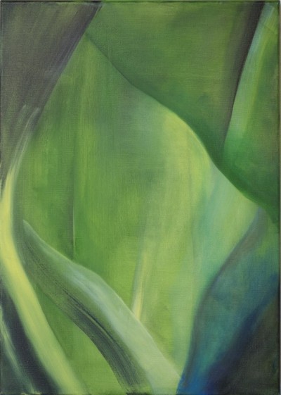 Green I, Olieverf op doek
