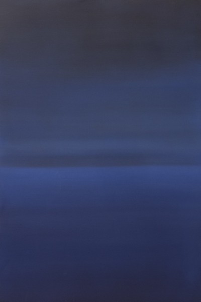 Symphony in Blue II, Olieverf op doek