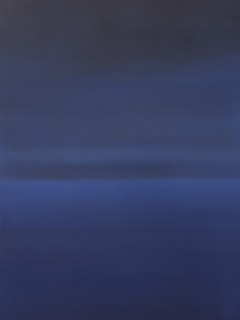 Symphony in Blue II, Olieverf op doek